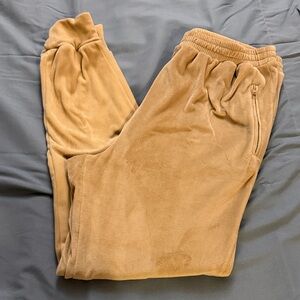SKIMS velour honey jogger